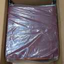 Friends Of Meditation Extra Large Meditation Chair | Floor Chair with Back Support | Yoga Chairs for Adults | Portable Folding Chair | Yoga Chair with Cushion & Meditation Block | Maroon | 24x22 in