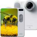 MicroCam-X1 4K Digital Camera, 12MP BSI CMOS Sensor, 400X Microscope, 4K Video, Autofocus, 3.5" LCD | Compact Kids Camera for STEM Learning | Point & Shoot, Portable, Travel, Ideal Gift