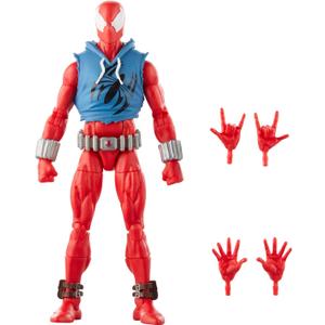 Marvel Legends Series Scarlet Spider, Spider-Man Comics Collectible 6-Inch Action Figure