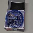 Magic Flying Orb Ball with Lights,2025 UFO Hand Operated Mini Drone for Kids Age 8-13,Galactic Fidget Spinner Boomerang Hover Balls,Christmas Birthday Gifts Toy for 6 7 8 9 10+ Year Old Boy Girl Teens (Blue)