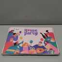 HOUSE OF PARTY Halloween Balloon Arch Kit 80 Pcs - 5/10/12/18 Inch Balloons Garland with 16" BOO Foil Balloon & Stretchy Spider Web For Halloween Party & Kids Birthday Decorations