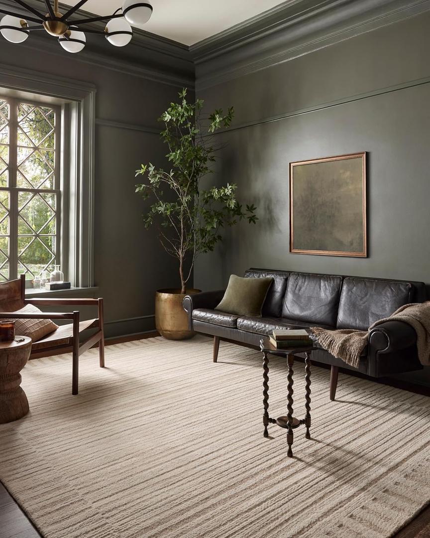 Loloi Magnolia Home by Joanna Gaines Rae Collection RAE-01 Natural/Oatmeal 2'-3" x 3'-9" Accent Rug