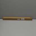 Stainless Steel Frameless Shower Door Fixed Panel Wall to Glass Support Bar for 1/4" to 3/8" Thick Glass by KAFENDA (500mm / 19.7", Polished Chrome)