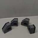 4Pcs Anti Vibration Pads for Washing Machine, Stops Washer Dryer Moving, Prevents Noise, Vibration Transfer, Antivibration Stabilizer Support Feet (Increase1.8in)