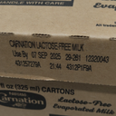 CARNATION Lactose Free Milk Tetra 8x11oz (BB: Sept. 07, 2025)