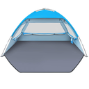 Gorich Beach Tent Sun Shelter for 3/4-5/6-7/8-10 Person with UPF 50＋ UV Protection, Lightweight & Easy Setup Beach Shade Canopy, Portable Beach Shade Tent Beach Cabana