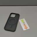 TORRAS Magnetic Shockproof for iPhone 15 Pro Case, [Military-Grade Drop Tested][Compatible with MagSafe] Translucent Hard PC Back with Silicone Slim Protective Cover Anti-Fingerprint, Green