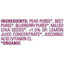 Happy Baby Blueberry, Pear, Beet, 4.22 Ounce, (EXP 10/18/26)