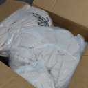 HYMOKEGE Beige King Size Comforter Set Seersucker 7 Pieces, All Season Luxury Bed in a Bag for Bedroom, Bedding Set with Comforters, Sheets, Pillowcases & Shams