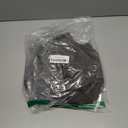 R.Vivimos Women's Puff Long Sleeve Maxi Dress Square Neck Elastic Empire Waist Swiss Dots Casual Flowy A-Line Long Dresses M