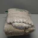 Smiry Non Slip Couch Covers for Dogs, Fuzzy Pet Couch Covers for 2-3 Cushion Sofa Pet Friendly, Soft Sofa Slipcovers Cushion Furniture Protector Washable (Apricot, 27.6" x 59")