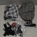 EFORLED Kids 100 Days of School Costume for Boys - Halloween Old Man Costume Hat, Glasses and Grandpa Vest Set for Child,LightGrey2-8 (Medium(8-10yr))