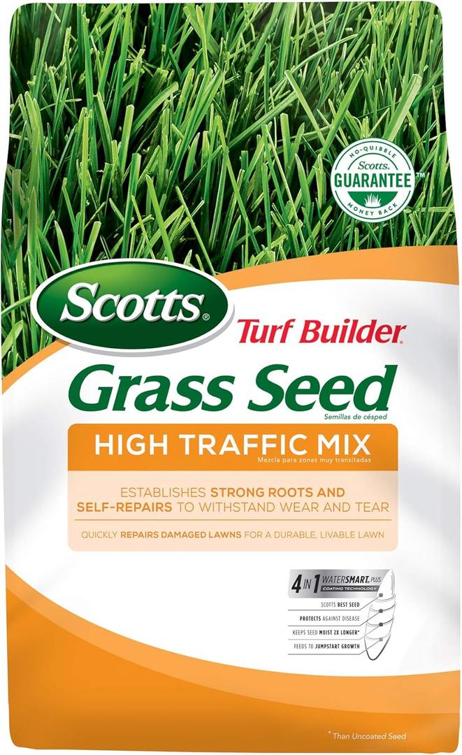 Scotts Turf Builder Grass Seed, High Traffic Mix
