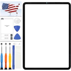 Screen Replacement for IPad Pro 11 (1st Gen 2018/2nd Gen 2020) A1980 A1934 A2013 A2068 A2230 Front Glass Outer Panel Lens Repair Parts with Tools (Not Including LCD,Not Touch Screen Digitizer)