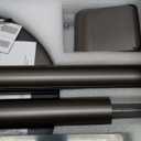 Vacuum Stand for Dyson V15 Detect, V12,V11,V10,V8, V7-Sturdy Aluminum Tube Storage Holder, 6.2 Lbs Steel Base,3 Accessory Clips for Up to 9 Attachments & Charger, with Trigger Lock.