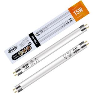 MRREPTILE T8 UVB Light Bulb, 2-Pack 15W Desert 10.0 UVB Lamp for Desert Reptiles, Bearded Dragon UVB Light Bar, L=18'', for Use with T8 Strip Light Fixture