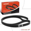 A-Premium Serpentine Belt 75.98 In For Toyota Camry 2002-2004, RAV4 2004, Highlander 2001-2004, Solara 2002-2004, 2.4L
