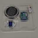 Chrome Electronic Safe Lock Replacement Keypad with Solenoid, Gun Safe Lock with Programmable Electronic Keypad, High-Security Boxes & Cabinets