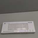 Creamy Mechanical Keyboard Wireless - 100 Keys Hot-Swappable Retro Design, Silent Linear Switches, 3-Mode (BT/2.4G/USB-C), RGB Backlit, 3000mAh, Ergonomic Wrist Rest for Win/Mac Gaming & Typing