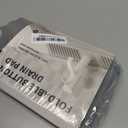 17.7" Silicone Sink Splash Guard - Multi-Functional Kitchen Sink Mat with Drip Tray, Sponge Holder & Soap Dish, 6 Slope Design for Easy Drainage, Foldable & Fasten Button for Secure Fit,Grey (Gray)