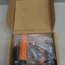 JROAD Bronco Aluminum Grab Handles Roll Bar Non-Slip Grip Handles Compatible with Ford Bronco 2021-2025 Front or Rear Seat 4 Door Soft/Hard Top,Bronco Raptor Interior Accessories 4PCS/Orange