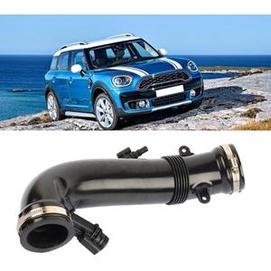 13717627501 Air Duct Intake Hose Boot Pipe Tube Air Intake Hose for 2010-2015 Mini Cooper S Countryman Paceman R55 R56 R57 R58 R59 R60 R61 N18 Engine Replat # 13717627501 13717607778 13717602692