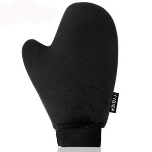 Self Tanning Mitt Applicator - Elastic Wrist Tan Mitt Applicator Microfibre Tanning Lotion Applicator Self Tanning Glove Sunless Tanning Mitt Streak Free Tan for Tanner Spray Mousse Lotions