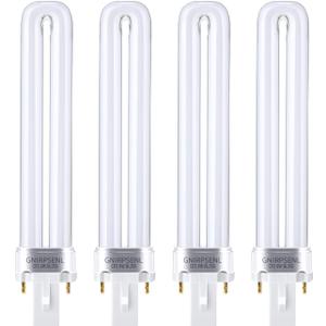 CFL 9W Replacement Light Bulb Compatible with Shieldeck Device, 4 Pack