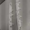 Front Bumper Bracket Retainer Left+Right Side White Fits for Nissan NV200 2013-2021 Replace for 62225-3LM0A, 62224-3LM0A, 622253LM0A, 622243LM0A