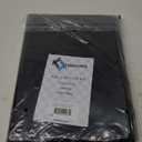 KKBESTPACK 100 Pcs 12x15.5 Poly Mailer Envelopes Shipping Bags Self Adhesive Waterproof Bags (Black), 12 x 15.5