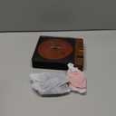 R300 CD Player Portable Bluetooth Desktop Retro CD Players for Home, Without Speakers, Rechargeable Battery Small Compact Vintage CD Player, SPDIF Out, Brown