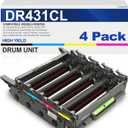 DR-431CL DR431CL Drum Unit DR-431 DR431 Imaging Unit Replacement for Brother HL-L8260CDW L8360 L8360CDW L8360CDWT DCP-L8410CDWT L8410CDW MFC-L8610 L8610CDW Printer