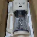 New Flagship Nut Milk Maker 50.73oz|10-in-1 Automatic Soy Milk Maker|48-Piece TC4 Titanium Blades|Ultra-Quiet & Aero Ti-Coating Anti-Burn|Almond/Soy/Oat Milk&Juice|Delay Start Keep Warm Self-Cleaning (Off-White)