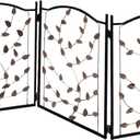 Etna Products TT Leaf Design Metal Pet Gate