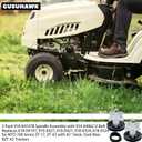 2 Pack 918-04197B Spindle Assembly with 954-04062 Deck Belt Replaces MTD/Cub Cadet 918-04197B, 918-04197, 918-04197A, 618-04197, 618-04197B, 918-0427, 918-0427C, 618-0427, 618-0324