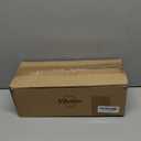 Mkono Small Artificial Flowers in Ceramic Vase Centerpieces Coffee Table Decor, Silk Flower Arrangements for Home Decor Indoor Fake Flower Bouquet for Bathroom Dining Room Kitchen (Brown, Medium)