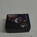LX3 Bluetooth Motorcycle Helmet - Clear Sound, CVC Noise Cancellation, 1200mAh 120h Play Time, IP67 Waterproof (Orange)