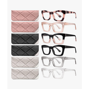 CCVOO Stylish Reading Glasses for Women, Eyeglasses, Blue Light Readers for Women, Computer Eye Glasses, Cheaters +1.25