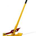 Heavy Duty Tree Puller (0-4"), Large Sapling Puller, Manual Tool Uses High Leverage to Fully Uproot Stubborn Shrubs, Vines & Saplings | Ergonomic Heavy Duty Garden & Landscaping Tool (Yellow)