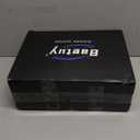 Black Shower System, Shower Faucet Set Bathroom Square Rain Shower Head and Handle Set, Wall Mounted Shower Fixtures With Shower Valve and Trim Kit 10 inch Matte Black