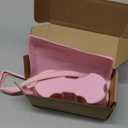 TOPABYTE 3PCS Center Console Accessories for Tesla New Model Y Juniper 2026 2025 Model 3 Highland 2024 Cup Holder Insert, Screen Edge Protector Frame, Wireless Charger Mat Silicone, Pink