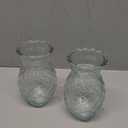 Cocktail Glasses, 20 Oz Pineapple Glasses Tropical Tiki Glassware Glass Cups for Cocktails, Drinking Glasses for Wine, Juice, Milk, Water, Bar, Party, Wedding (Set of 2)