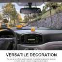 BESTOYARD 10 Pcs Mini Maneki Neko Cat Ornaments - 1.77" Feng Shui Cute Cat Figurines for Car, Home, Office Decor