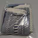 Boho Lumbar Pillow Covers 14x36 Long, Farmhouse Decorative Couch Pillow Cases, Navy Blue Accent Pillows of Bed, Sofa Bedroom Living Room Home Decor Cushion Cover, Pack of 1