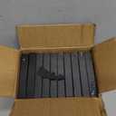 GOmaize Front Loading Black Picture Frame 4x6 Set of 10 Wall and Table Mounting