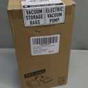 VMstr 12-Pack Vacuum Bags for Travel, Vacuum Seal Compression Bags for Clothing, Carry-On Luggage Space Saver Bags with Plug-in Electric Pump