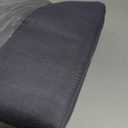 Dark Gray Curtains for Living Room Back Tab Modern Farmhouse Semi Sheer Gray Curtains 90 inches Long 2 Panels Set Muted Neutral Window Curtain for Dining Room Bedroom 52x90