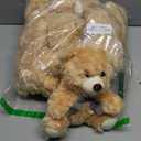 Jenaai 8 Pcs 10 Inches Bear Stuffed Animals Bulk Baby Shower Cute Small Plush Bears Party Favors for Baby Shower Valentines Birthday Centerpiece Decoration (Elegant Style, Black, White)