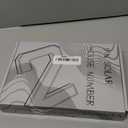 ISUNMEA 9 Inch Solar Lighted House Numbers for Outside, Light Up Waterproof LED Address Numbers Signs for Houses, Large Personalized Illuminated Exterior Modern House Numbers Light (2-Black, 9IN)