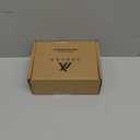 10 Pack 1-1/8 Inch, Square Brushed Gold Cabinet Knobs Gold Drawer Knobs Gold Cabinet Pulls, ZK2401 Solid Kitchen Hardware for Cabinets Drawers Bedroom Dresser Bathroom Vanity Cupboard